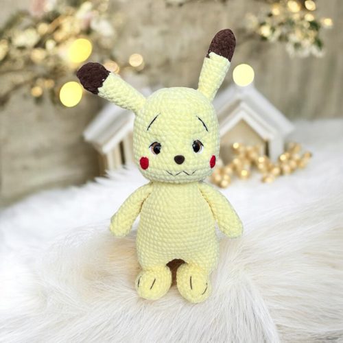 Pikachu – horgolt pokémon